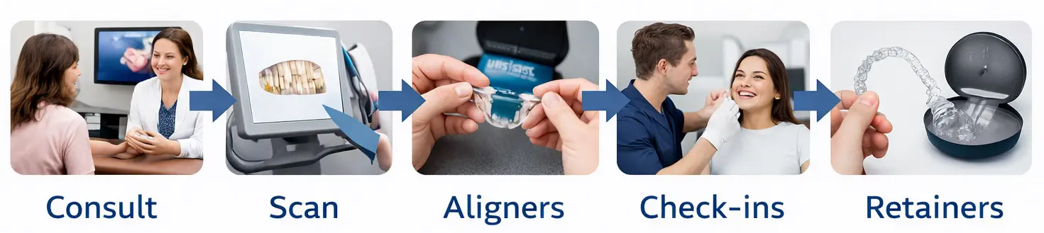 Process for Invisalign Treatment in Guelph